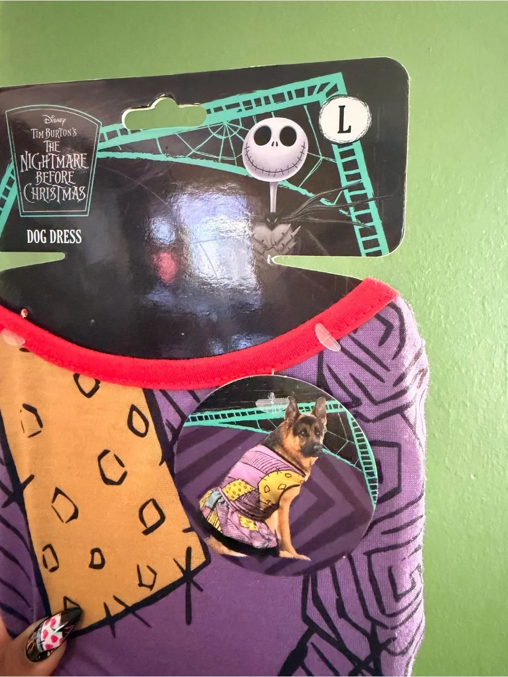 The Nightmare Before Christmas Dog Dress - L